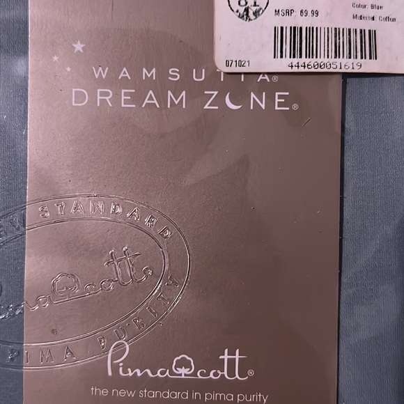 Wamsutta KING 100% ULTRA FINE Sateen weave cotton European pillowcases - Picture 9 of 9